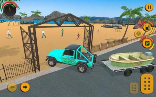 露营汽车驾驶模拟游戏