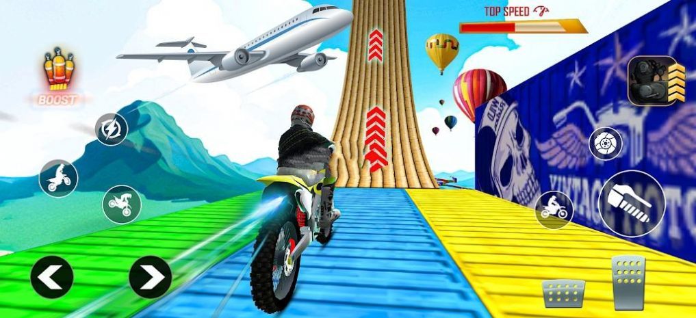 机器人摩托车竞速赛游戏手机版