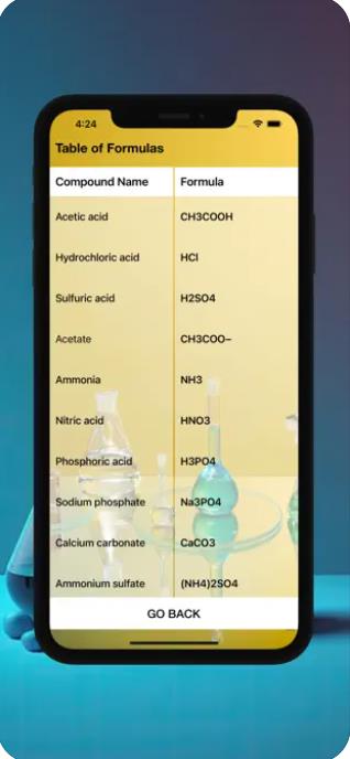 化学配方测验工具手机版app