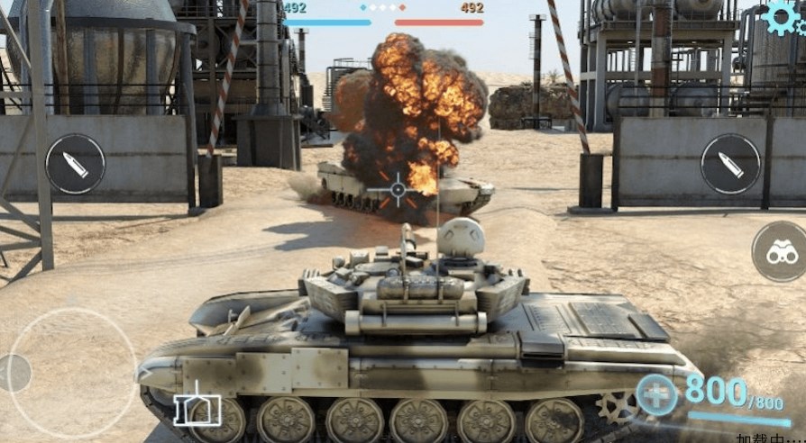 坦克冲突战场小游戏免费手机版